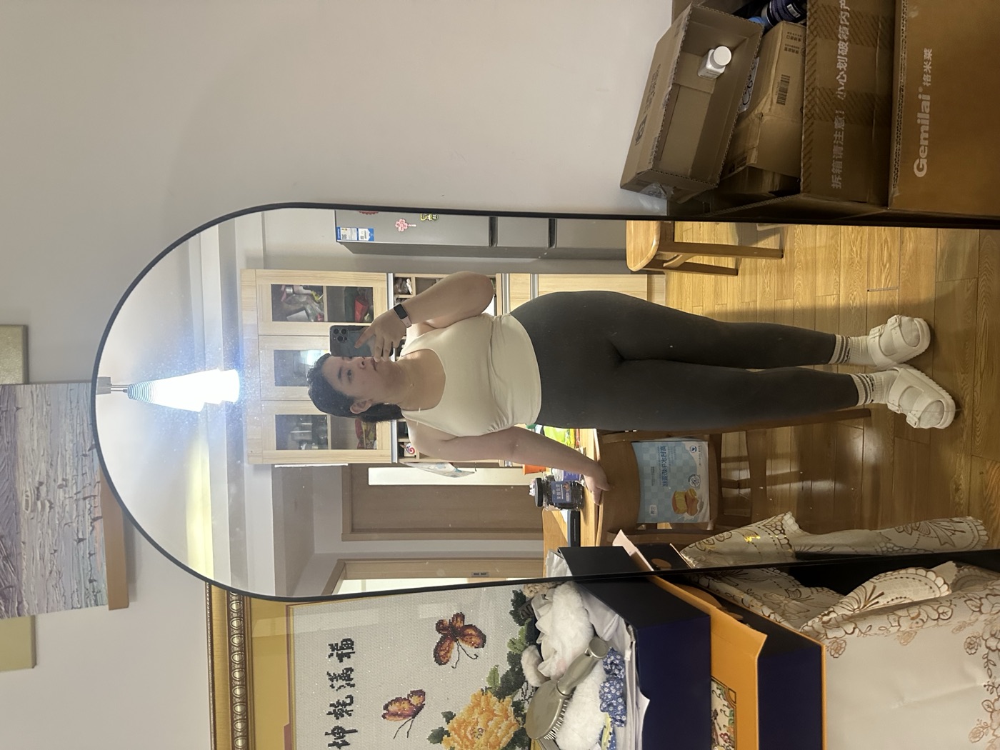 Omalicha at the gym